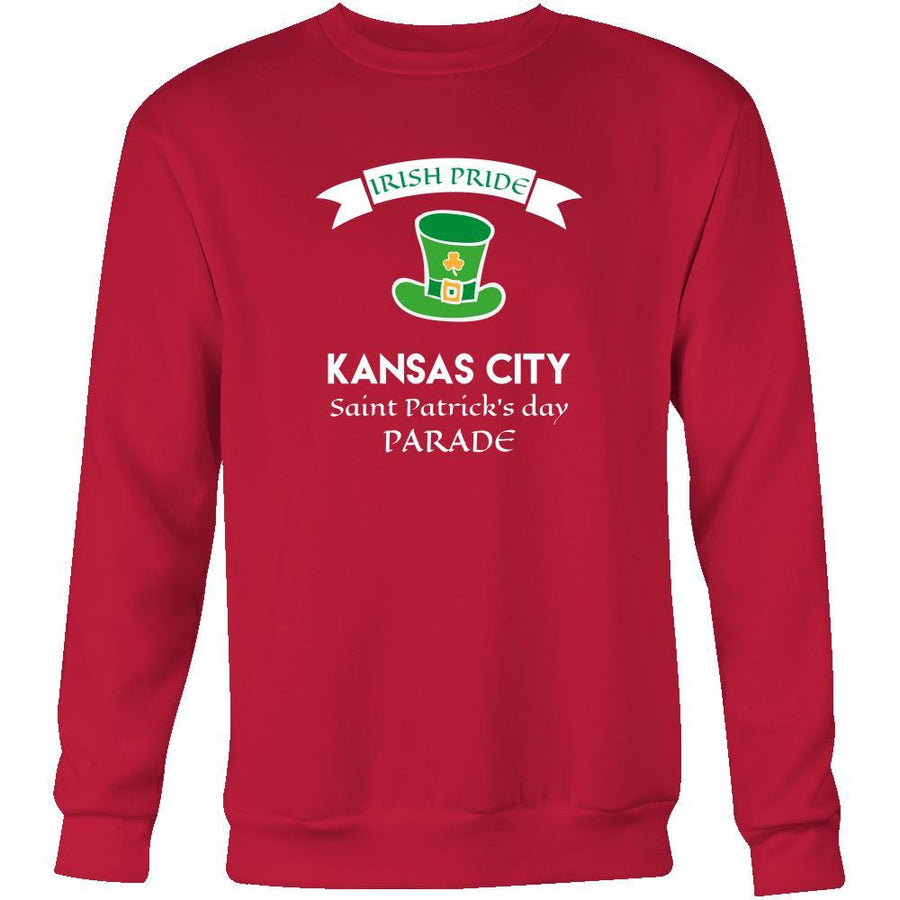 Saint Patrick's Day - " Kansas City Irish Pride Parade " - custom made funny apparel-T-shirt-Teelime | shirts-hoodies-mugs