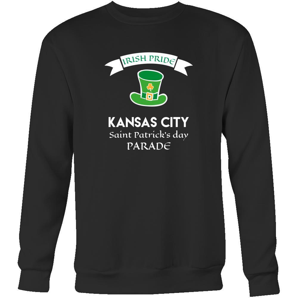 Saint Patrick's Day - " Kansas City Irish Pride Parade " - custom made funny apparel-T-shirt-Teelime | shirts-hoodies-mugs