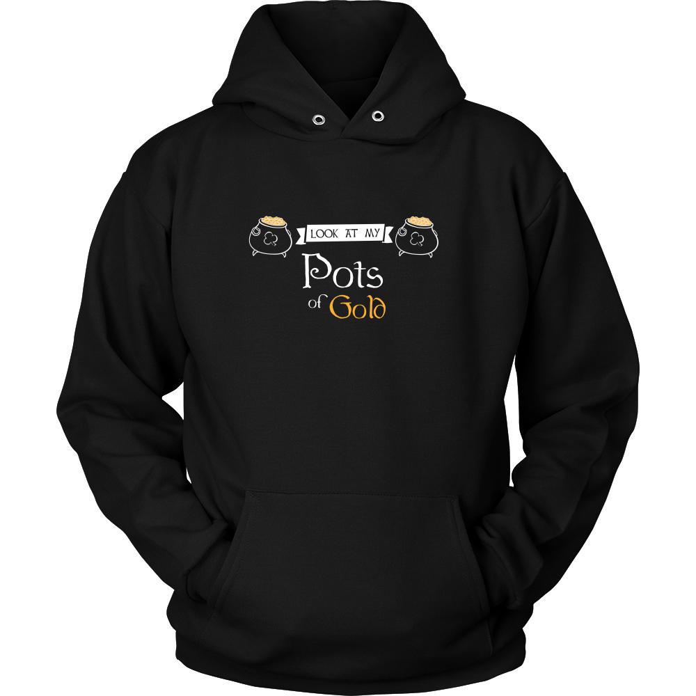 Saint Patrick's Day - " Loot at My Pots of Gold " - custom made funny t-shirts.-T-shirt-Teelime | shirts-hoodies-mugs