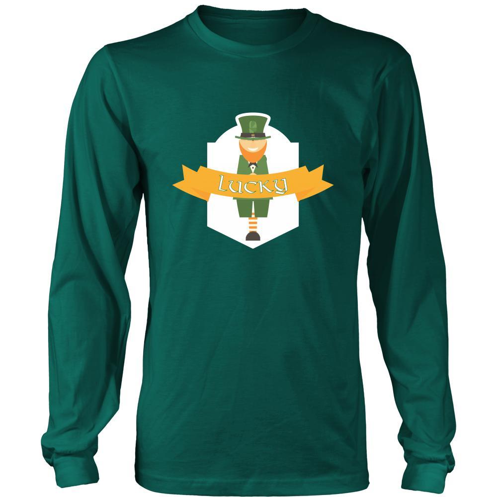 Saint Patrick's Day - " Lucky " - custom made funny t-shirts.-T-shirt-Teelime | shirts-hoodies-mugs