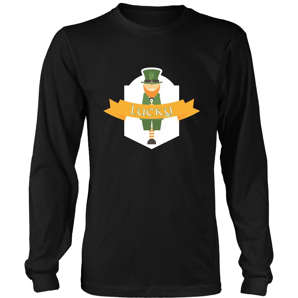 Saint Patrick's Day - " Lucky " - custom made funny t-shirts.-T-shirt-Teelime | shirts-hoodies-mugs