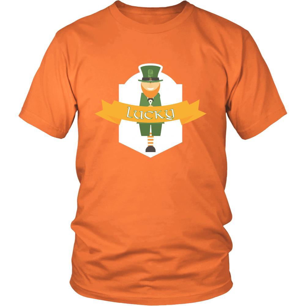 Saint Patrick's Day - " Lucky " - custom made funny t-shirts.-T-shirt-Teelime | shirts-hoodies-mugs