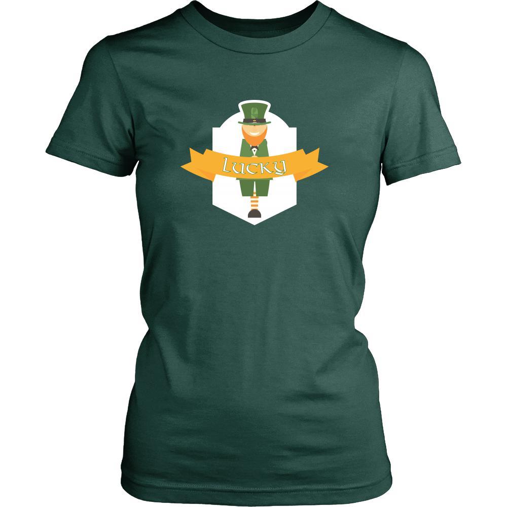 Saint Patrick's Day - " Lucky " - custom made funny t-shirts.-T-shirt-Teelime | shirts-hoodies-mugs