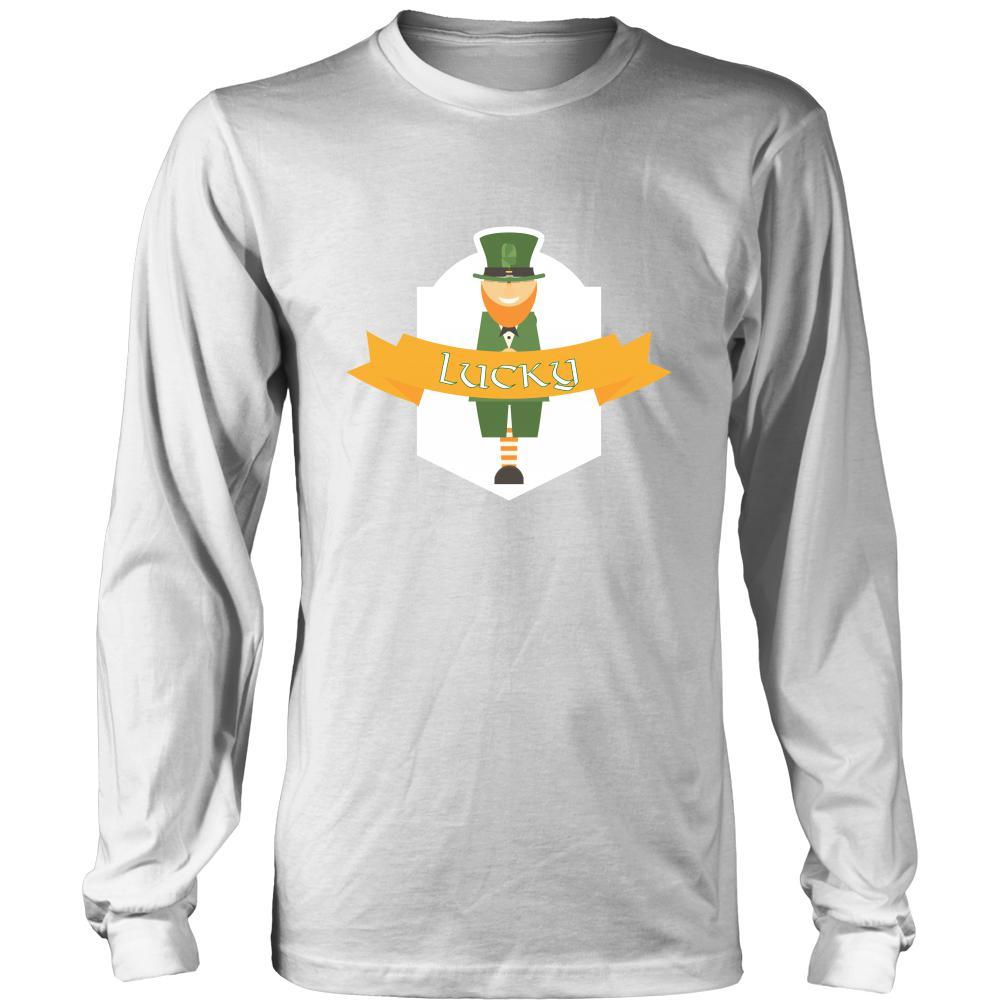 Saint Patrick's Day - " Lucky " - custom made funny t-shirts.-T-shirt-Teelime | shirts-hoodies-mugs