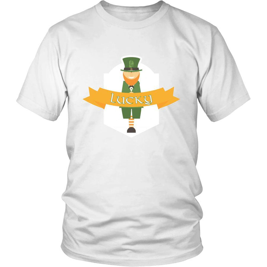 Saint Patrick's Day - " Lucky " - custom made funny t-shirts.-T-shirt-Teelime | shirts-hoodies-mugs