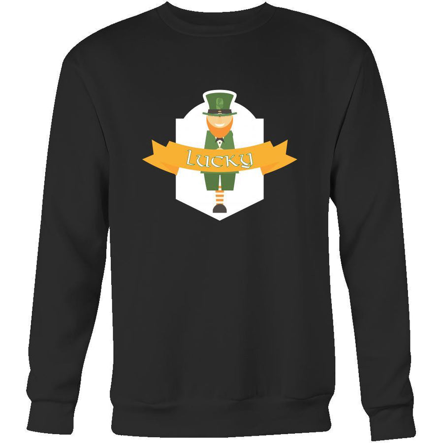 Saint Patrick's Day - " Lucky " - custom made funny t-shirts.-T-shirt-Teelime | shirts-hoodies-mugs
