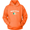 Saint Patrick's Day - " Montreal Canada Irish Flag " - custom made apparel.-T-shirt-Teelime | shirts-hoodies-mugs