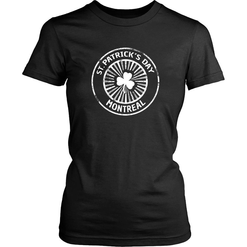 Saint Patrick's Day - " Montreal Canada Irish Parade " - custom made unique t-shirt.-T-shirt-Teelime | shirts-hoodies-mugs