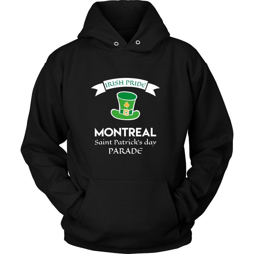 Saint Patrick's Day - " Montreal Canada Irish Pride Parade " - custom made unique apparel.-T-shirt-Teelime | shirts-hoodies-mugs