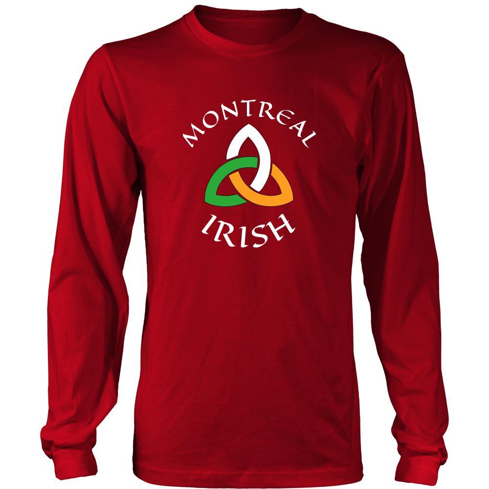 Saint Patrick's Day - " Montreal Canada Parade " - custom made unique apparel.-T-shirt-Teelime | shirts-hoodies-mugs