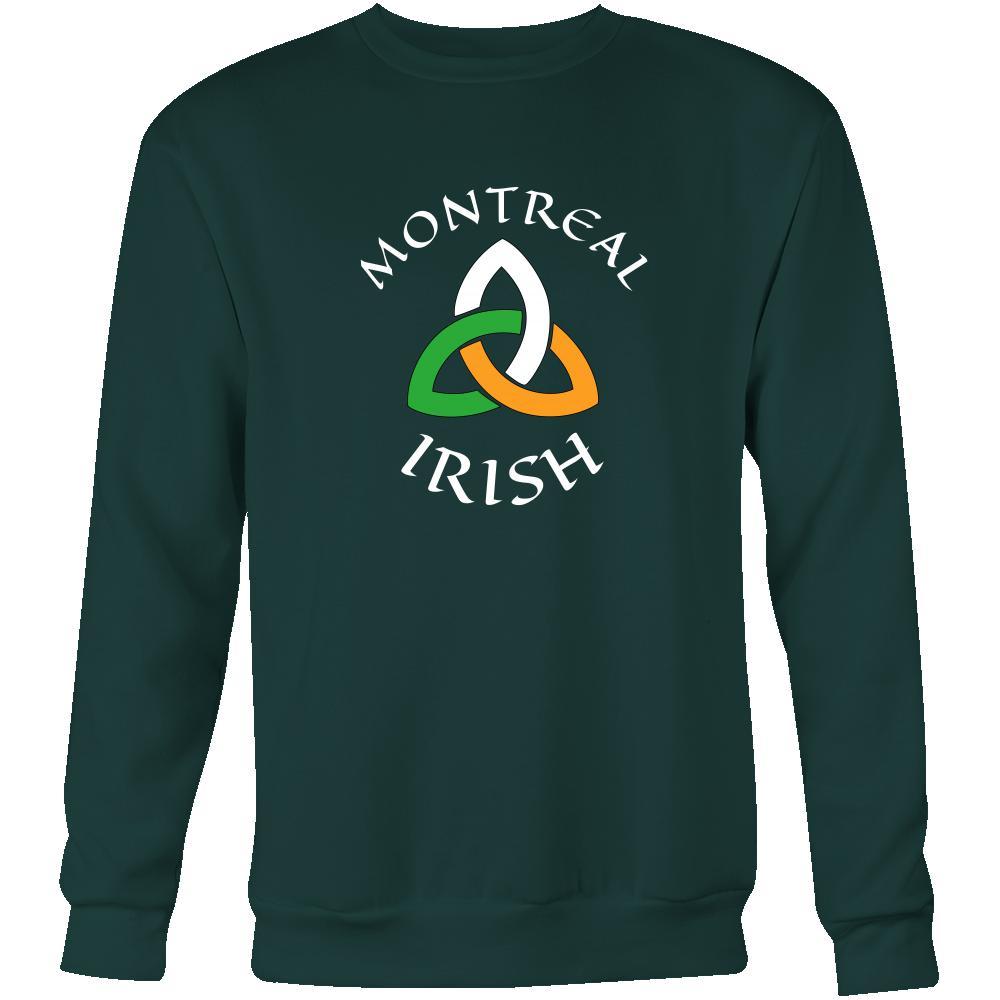 Saint Patrick's Day - " Montreal Canada Parade " - custom made unique apparel.-T-shirt-Teelime | shirts-hoodies-mugs
