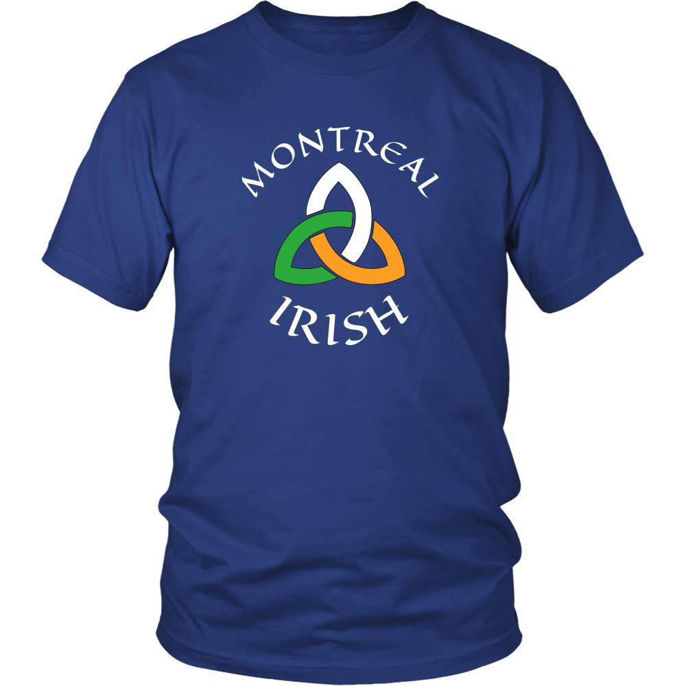 Saint Patrick's Day - " Montreal Canada Parade " - custom made unique t-shirt.-T-shirt-Teelime | shirts-hoodies-mugs