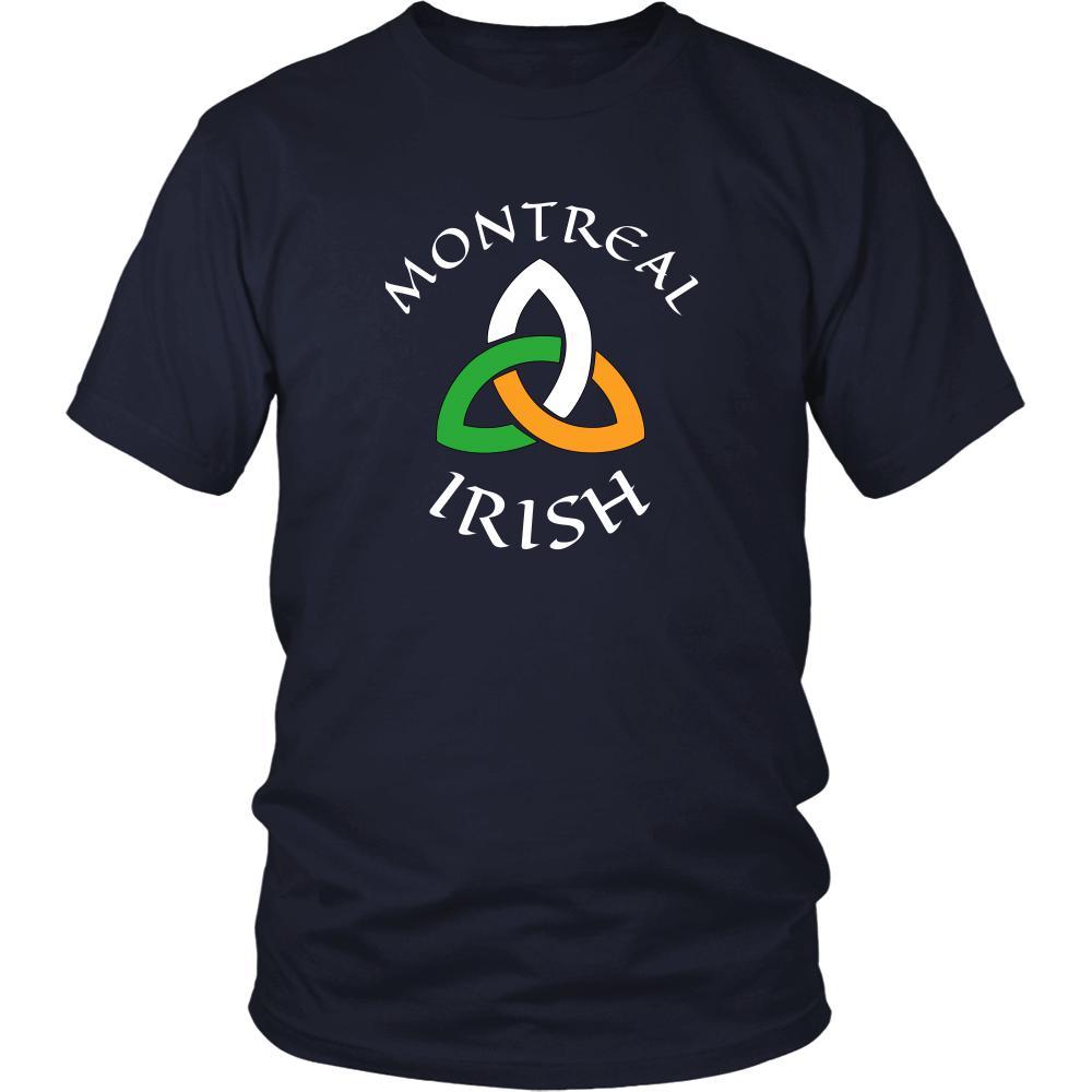 Saint Patrick's Day - " Montreal Canada Parade " - custom made unique t-shirt.-T-shirt-Teelime | shirts-hoodies-mugs