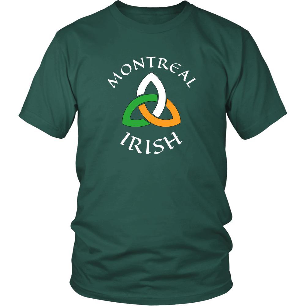 Saint Patrick's Day - " Montreal Canada Parade " - custom made unique t-shirt.-T-shirt-Teelime | shirts-hoodies-mugs