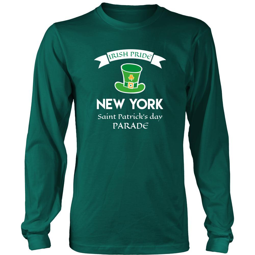 Saint Patrick's Day - " New York Irish Pride Parade " - custom made funny apparel.-T-shirt-Teelime | shirts-hoodies-mugs