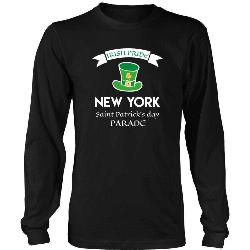 Saint Patrick's Day - " New York Irish Pride Parade " - custom made funny apparel.-T-shirt-Teelime | shirts-hoodies-mugs