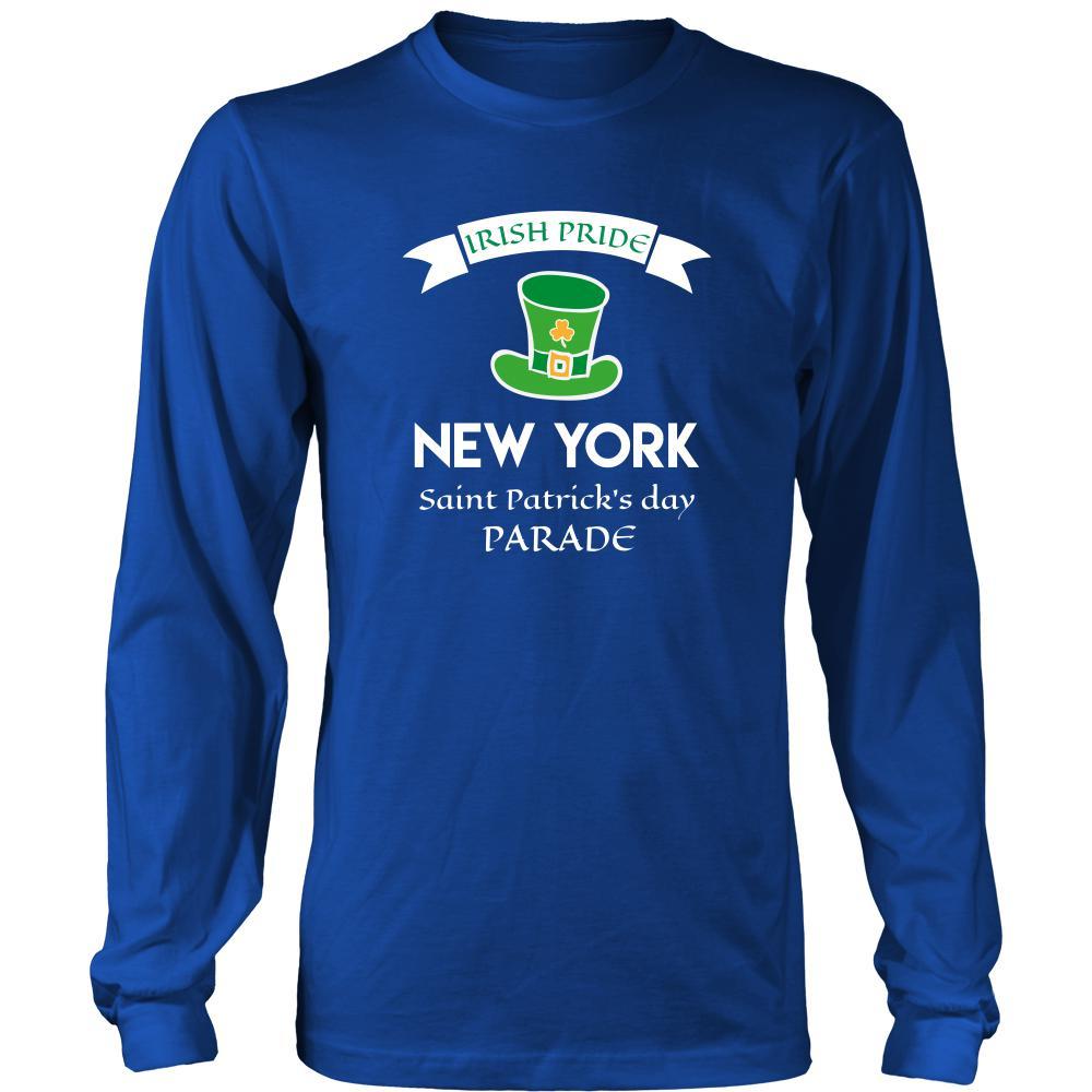 Saint Patrick's Day - " New York Irish Pride Parade " - custom made funny apparel.-T-shirt-Teelime | shirts-hoodies-mugs