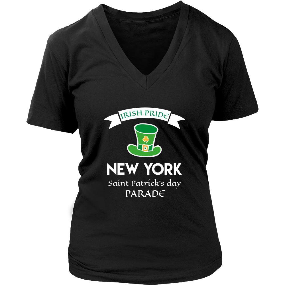 Saint Patrick's Day - " New York Irish Pride Parade " - custom made funny t-shirts.-T-shirt-Teelime | shirts-hoodies-mugs
