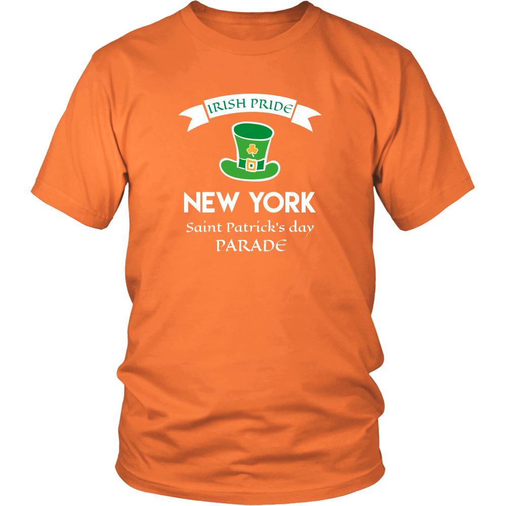 Saint Patrick's Day - " New York Irish Pride Parade " - custom made funny t-shirts.-T-shirt-Teelime | shirts-hoodies-mugs