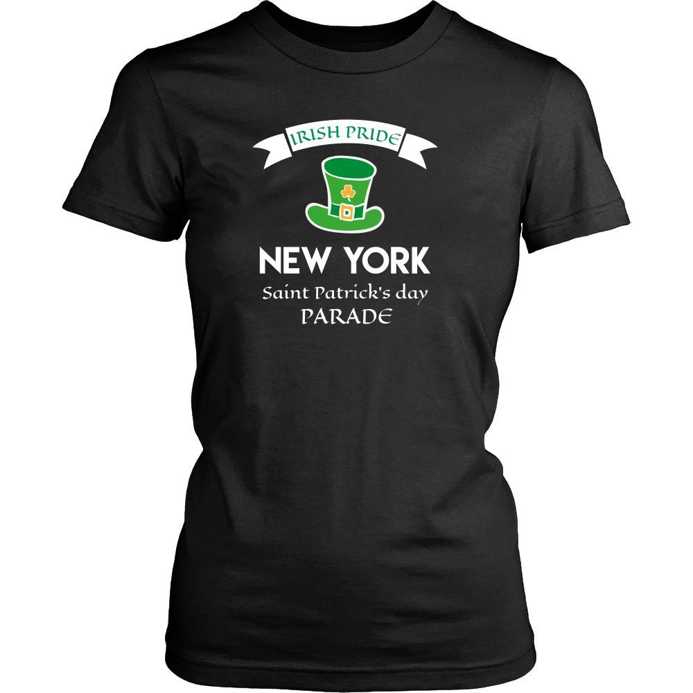 Saint Patrick's Day - " New York Irish Pride Parade " - custom made funny t-shirts.-T-shirt-Teelime | shirts-hoodies-mugs