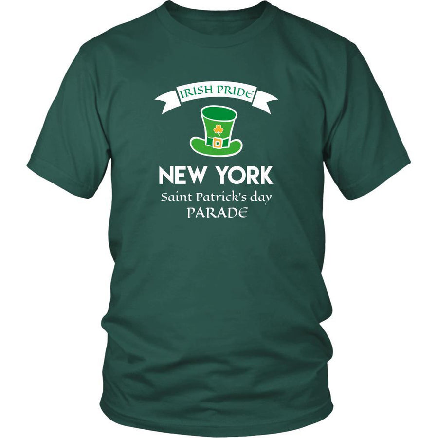 Saint Patrick's Day - " New York Irish Pride Parade " - custom made funny t-shirts.-T-shirt-Teelime | shirts-hoodies-mugs