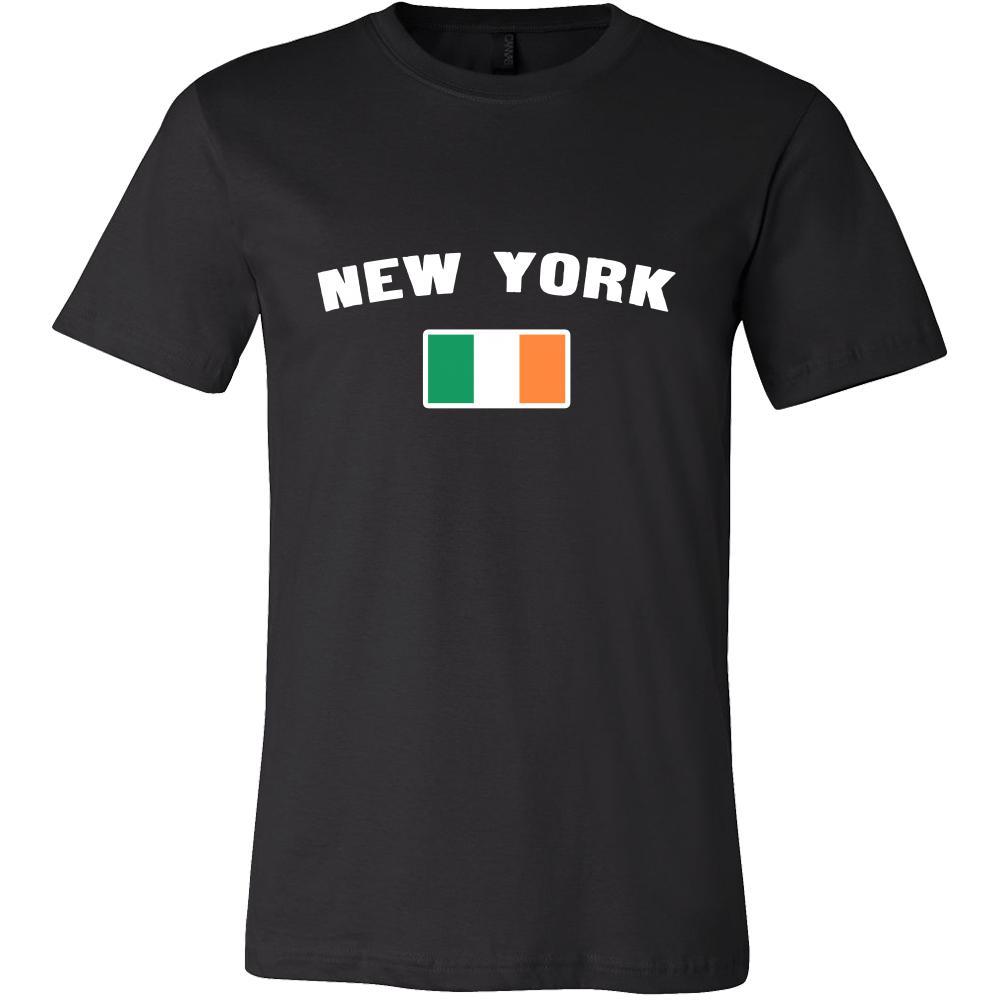 Saint Patrick's Day - " New York Parade Irish Flag " - custom made festive t-shirts.-T-shirt-Teelime | shirts-hoodies-mugs