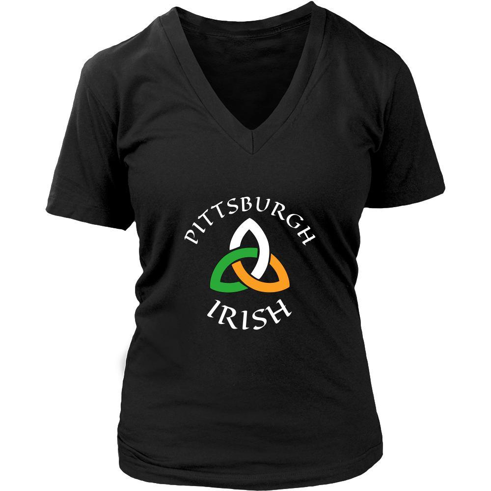 Saint Patrick's Day - " Pittsburgh Irish Parade " - custom made funny t-shirts.-T-shirt-Teelime | shirts-hoodies-mugs