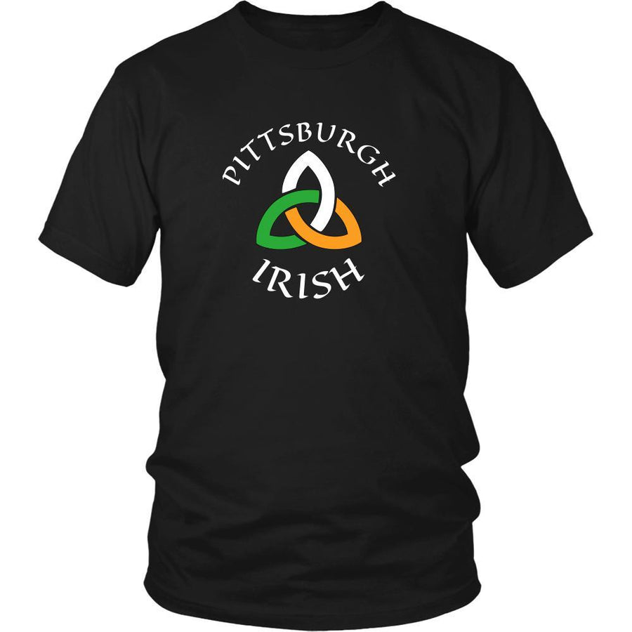 Saint Patrick's Day - " Pittsburgh Irish Parade " - custom made funny t-shirts.-T-shirt-Teelime | shirts-hoodies-mugs