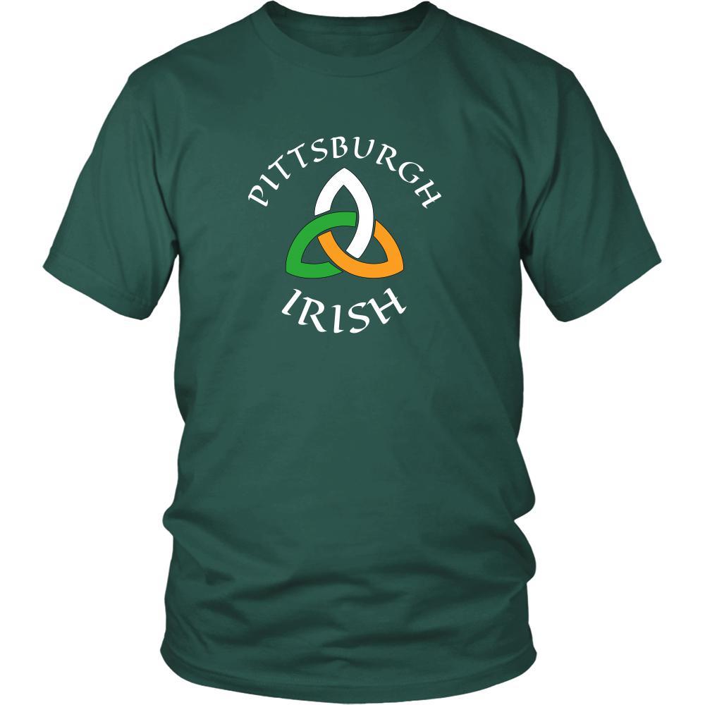 Saint Patrick's Day - " Pittsburgh Irish Parade " - custom made funny t-shirts.-T-shirt-Teelime | shirts-hoodies-mugs