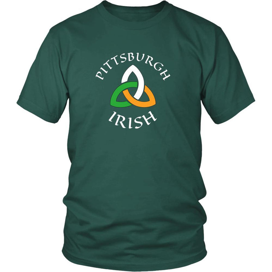 Saint Patrick's Day - " Pittsburgh Irish Parade " - custom made funny t-shirts.-T-shirt-Teelime | shirts-hoodies-mugs