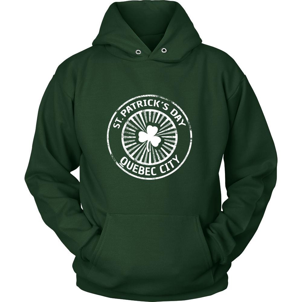 Saint Patrick's Day - " Quebec City Canada Irish Parade " - custom made apparel.-T-shirt-Teelime | shirts-hoodies-mugs