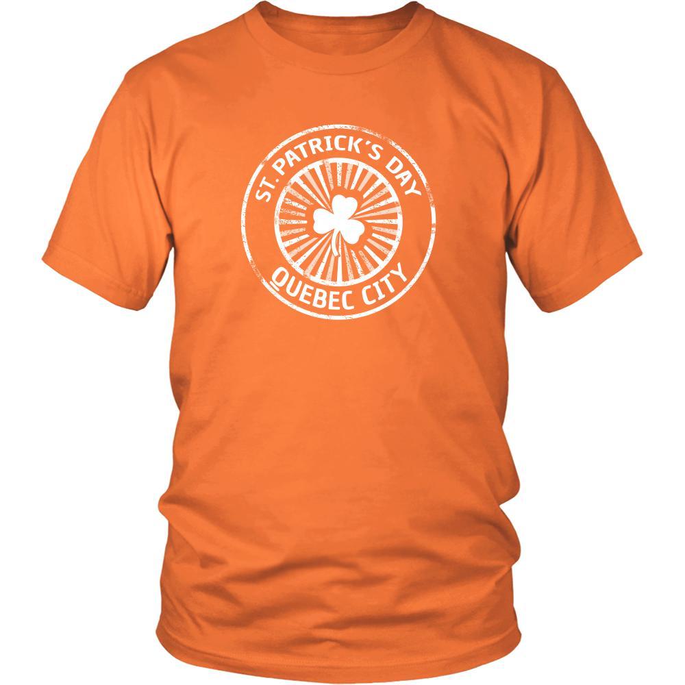 Saint Patrick's Day - " Quebec City Canada Irish Parade " - custom made unique t-shirt.-T-shirt-Teelime | shirts-hoodies-mugs