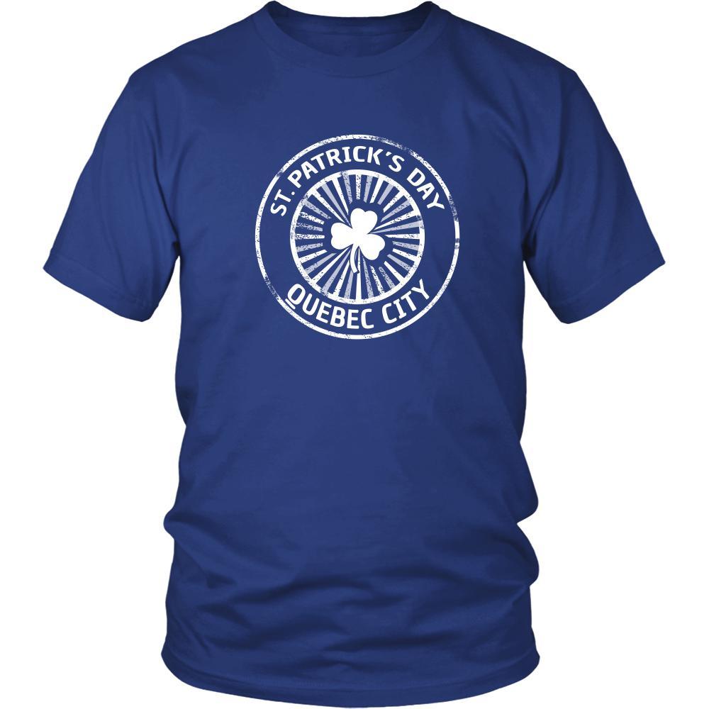 Saint Patrick's Day - " Quebec City Canada Irish Parade " - custom made unique t-shirt.-T-shirt-Teelime | shirts-hoodies-mugs