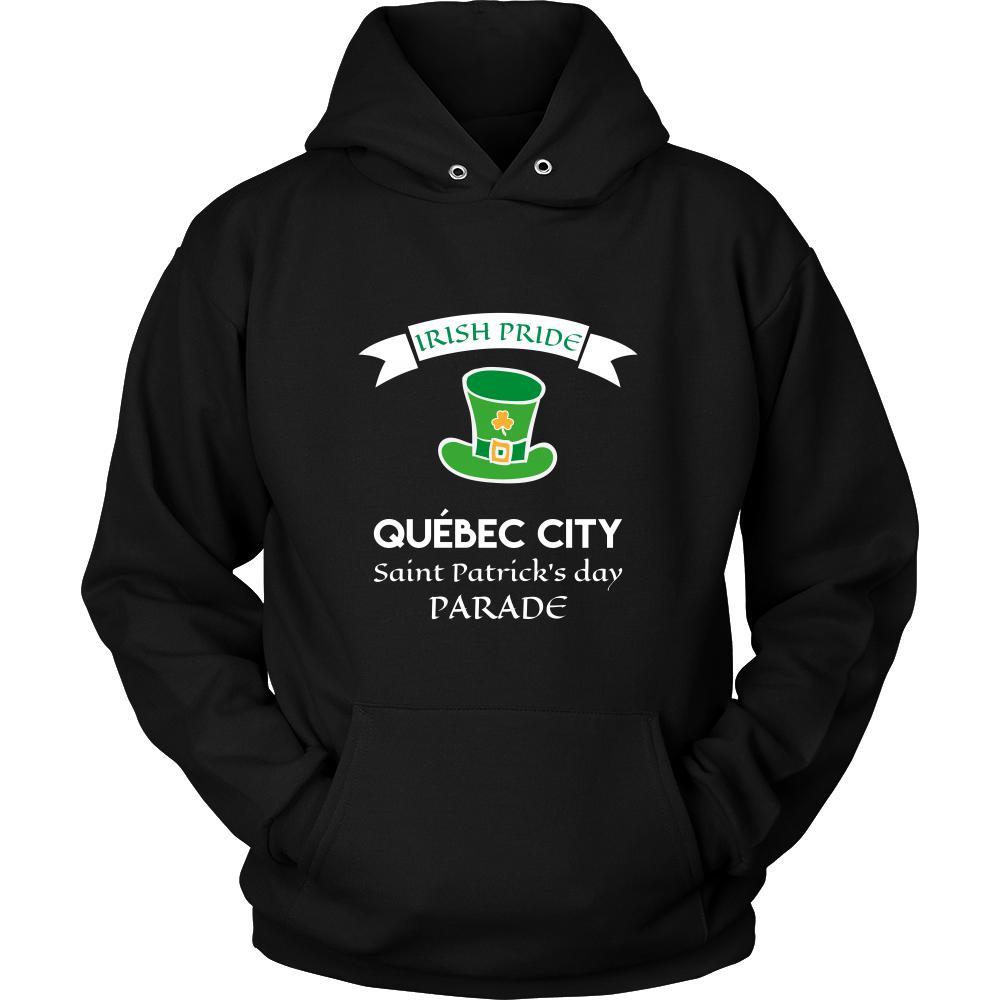 Saint Patrick's Day - " Quebec City Canada Irish Pride Parade " - custom made apparel.-T-shirt-Teelime | shirts-hoodies-mugs