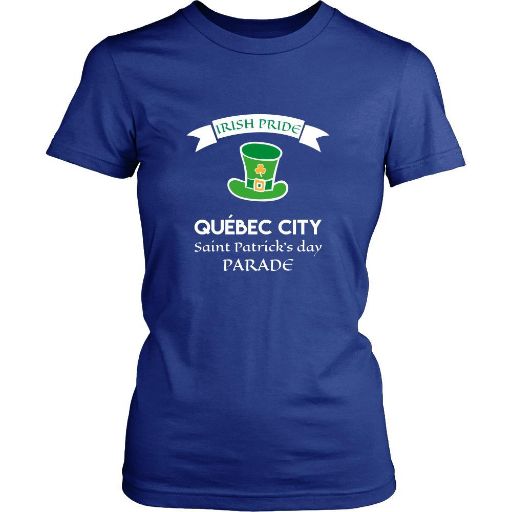 Saint Patrick's Day - " Quebec City Canada Irish Pride Parade " - custom made unique t-shirt.-T-shirt-Teelime | shirts-hoodies-mugs
