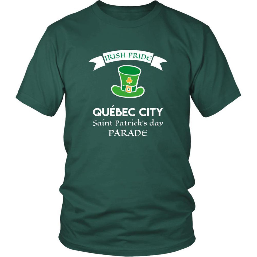 Saint Patrick's Day - " Quebec City Canada Irish Pride Parade " - custom made unique t-shirt.-T-shirt-Teelime | shirts-hoodies-mugs