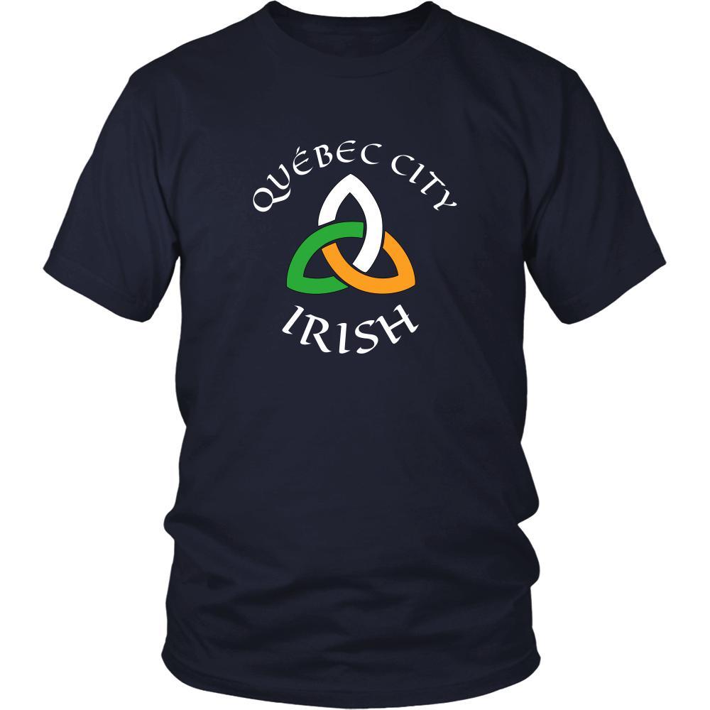 Saint Patrick's Day - " Quebec City Canada Parade " - custom made unique t-shirt.-T-shirt-Teelime | shirts-hoodies-mugs