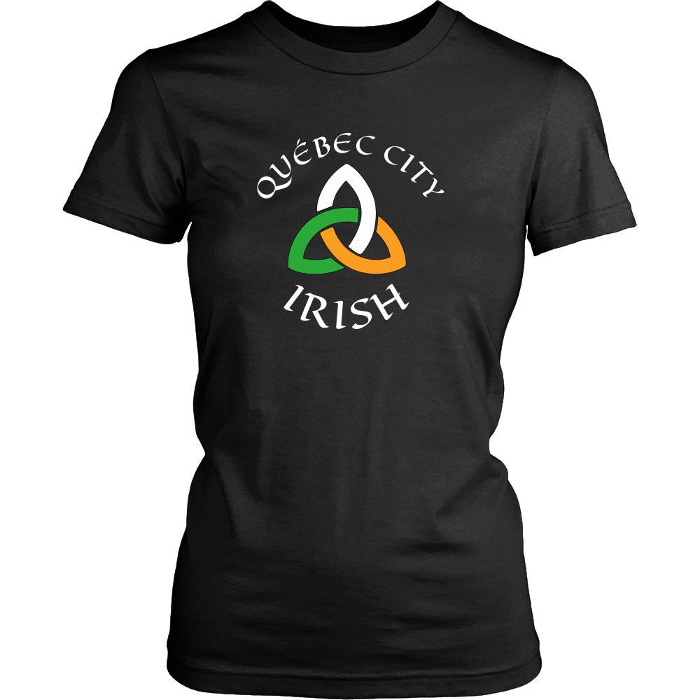 Saint Patrick's Day - " Quebec City Canada Parade " - custom made unique t-shirt.-T-shirt-Teelime | shirts-hoodies-mugs