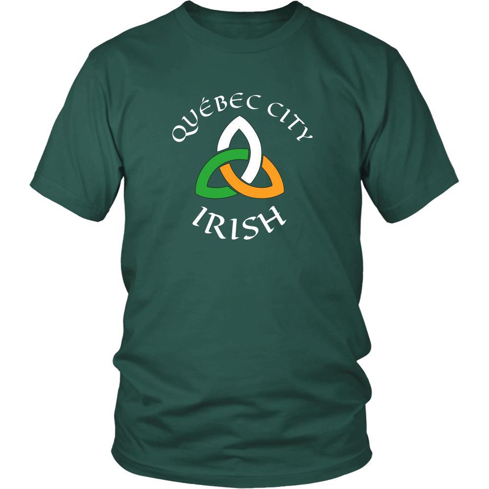 Saint Patrick's Day - " Quebec City Canada Parade " - custom made unique t-shirt.-T-shirt-Teelime | shirts-hoodies-mugs