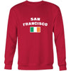Saint Patrick's Day - "San Francisco Parade Irish Flag" - custom made cool apparel.-T-shirt-Teelime | shirts-hoodies-mugs