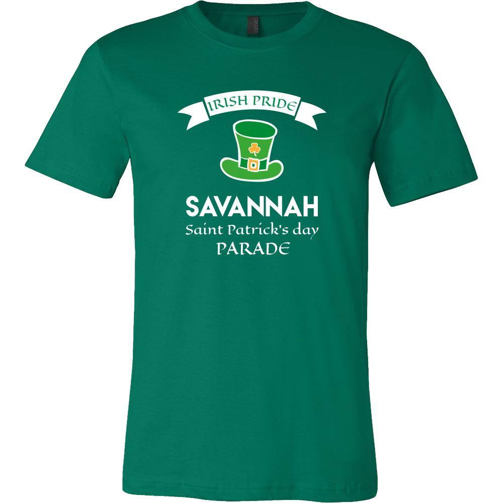 Saint Patrick's Day - " Savannah Irish Pride Parade " - custom made funny t-shirts.-T-shirt-Teelime | shirts-hoodies-mugs