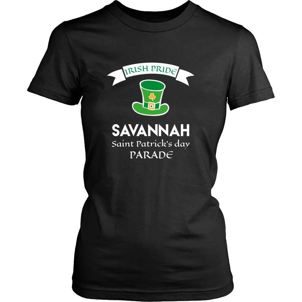 Saint Patrick's Day - " Savannah Irish Pride Parade " - custom made funny t-shirts.-T-shirt-Teelime | shirts-hoodies-mugs