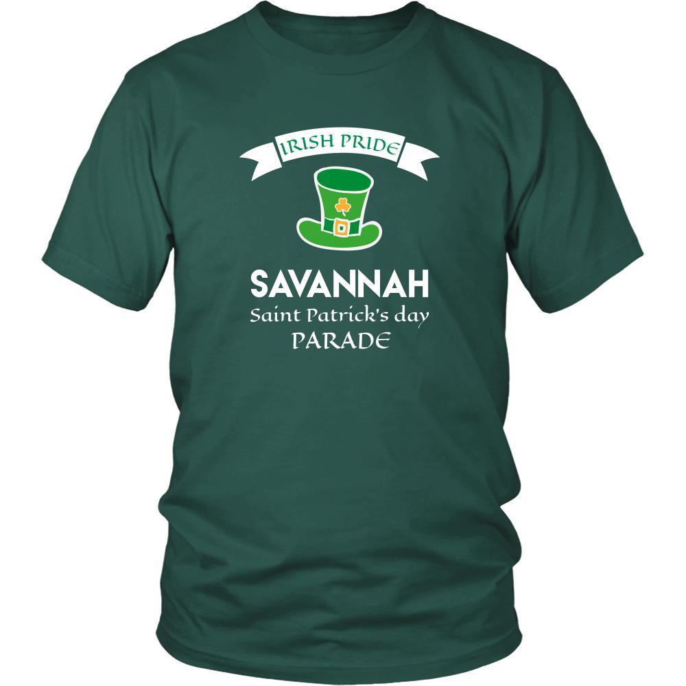 Saint Patrick's Day - " Savannah Irish Pride Parade " - custom made funny t-shirts.-T-shirt-Teelime | shirts-hoodies-mugs