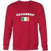 Saint Patrick's Day - "Savannah Parade Irish Flag" - custom made cool apparel.-T-shirt-Teelime | shirts-hoodies-mugs