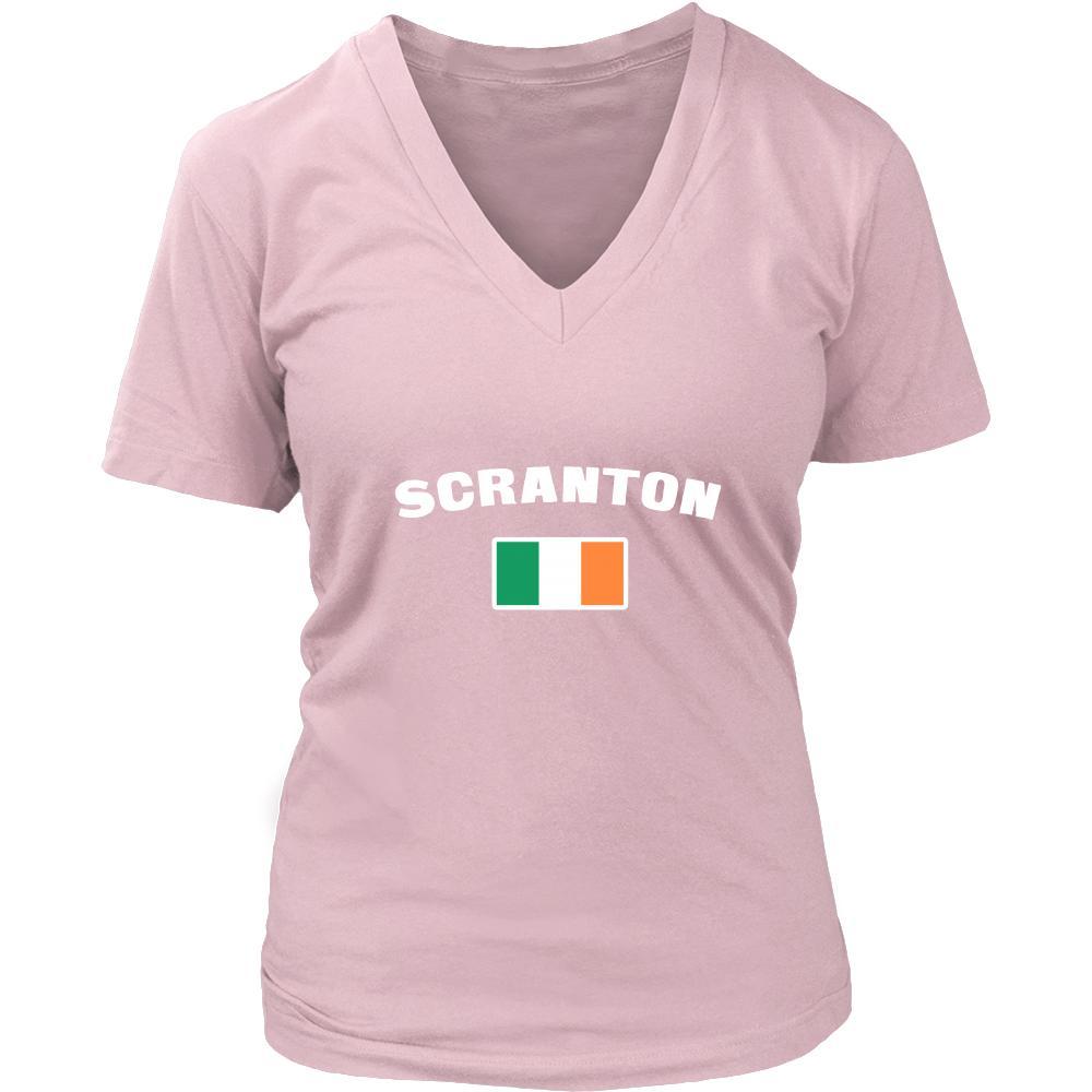 Saint Patrick's Day - " Scranton Parade Irish Flag " - custom made festive t-shirts.-T-shirt-Teelime | shirts-hoodies-mugs