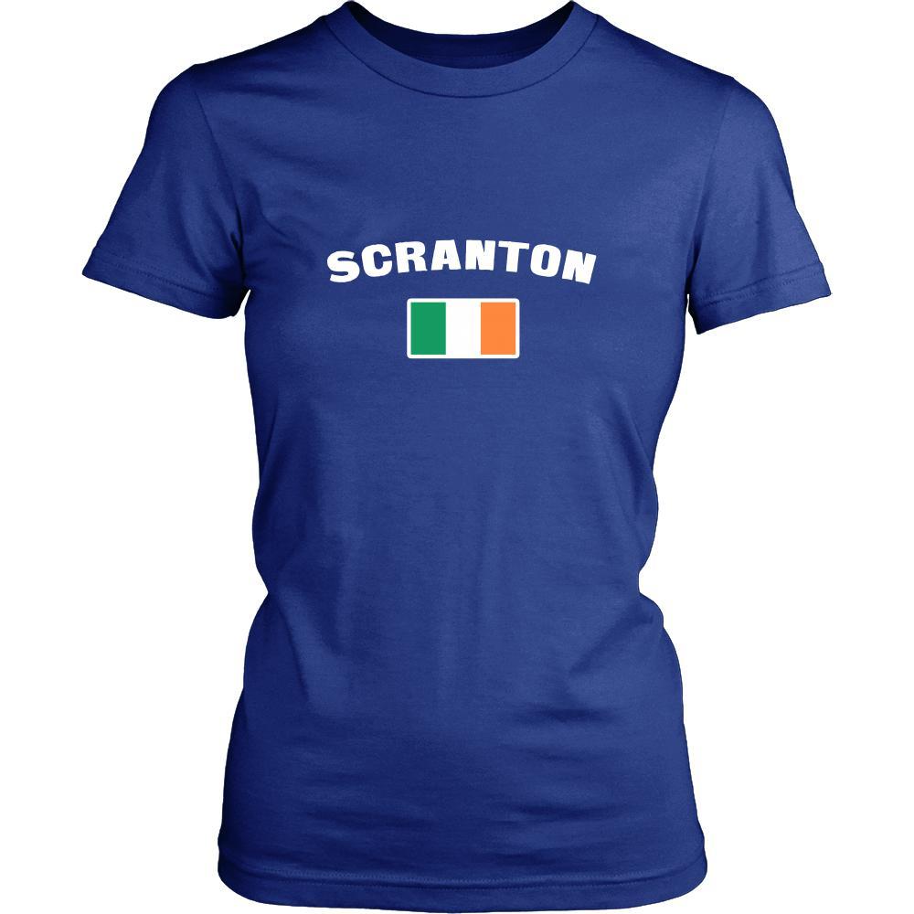 Saint Patrick's Day - " Scranton Parade Irish Flag " - custom made festive t-shirts.-T-shirt-Teelime | shirts-hoodies-mugs