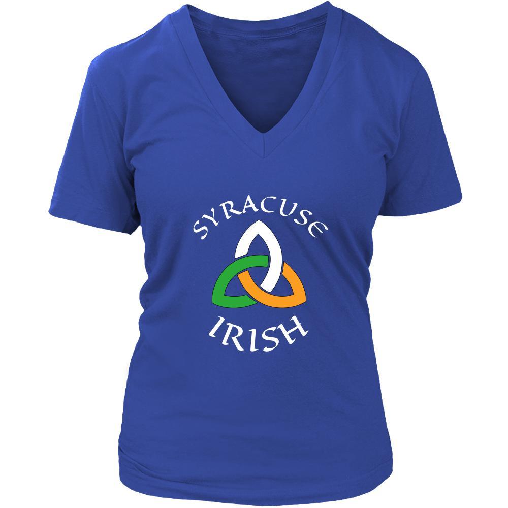 Saint Patrick's Day - " Syracuse Irish Parade " - custom made funny t-shirts-T-shirt-Teelime | shirts-hoodies-mugs