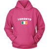 Saint Patrick's Day - " Toronto Canada Irish Flag " - custom made apparel.-T-shirt-Teelime | shirts-hoodies-mugs