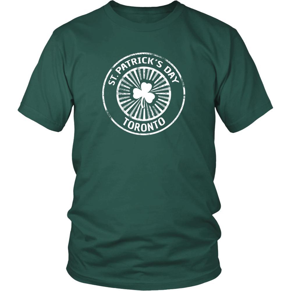 Saint Patrick's Day - " Toronto Canada Irish Parade " - custom made unique t-shirt.-T-shirt-Teelime | shirts-hoodies-mugs