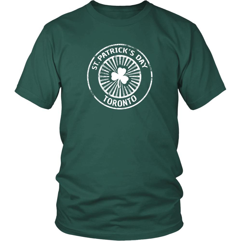 Saint Patrick's Day - " Toronto Canada Irish Parade " - custom made unique t-shirt.-T-shirt-Teelime | shirts-hoodies-mugs